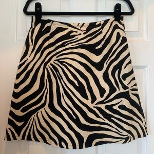 Sunhee Moon Zebra Skirt - Size Small (EU 1)